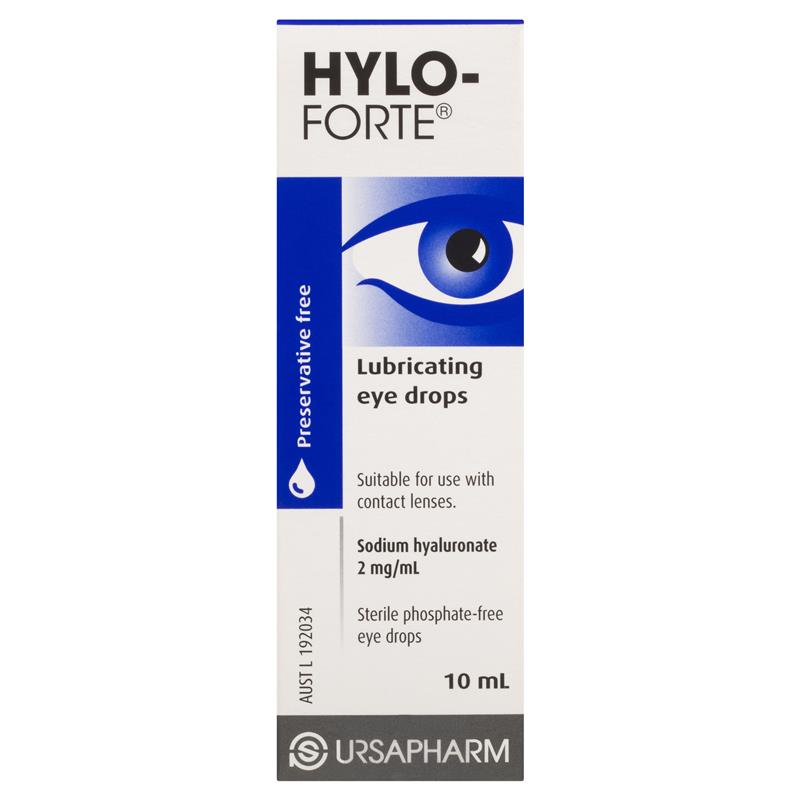 Hylo-Forte 2mg Preservative Free Eye Drops