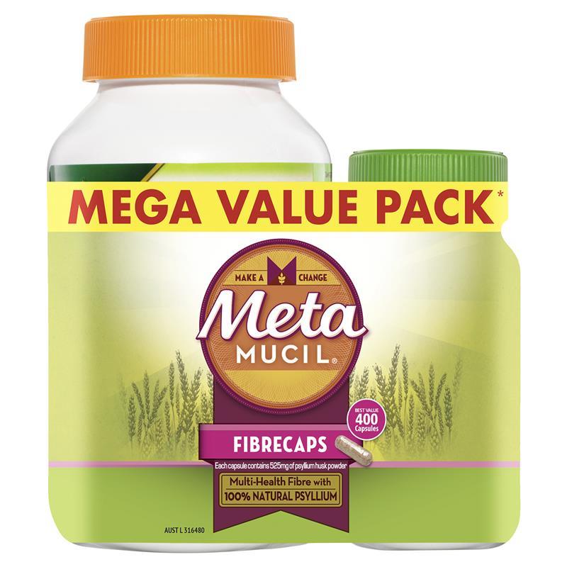Metamucil Capsules Value Bundle 300+100
